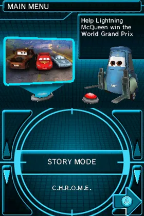 Cars 2 (Europe) (En,Sv,Fi) (NDSi Enhanced) screen shot title